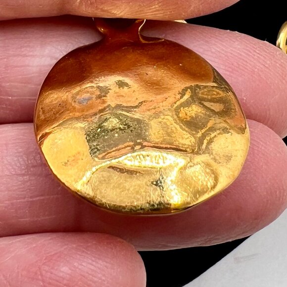 Avon Toggle Braclet with Black Glass Charm - Picture 4 of 4